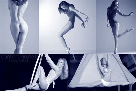 Nude Ballet Dancer Demonstrates Her Perfectly Shaped Flexible Body