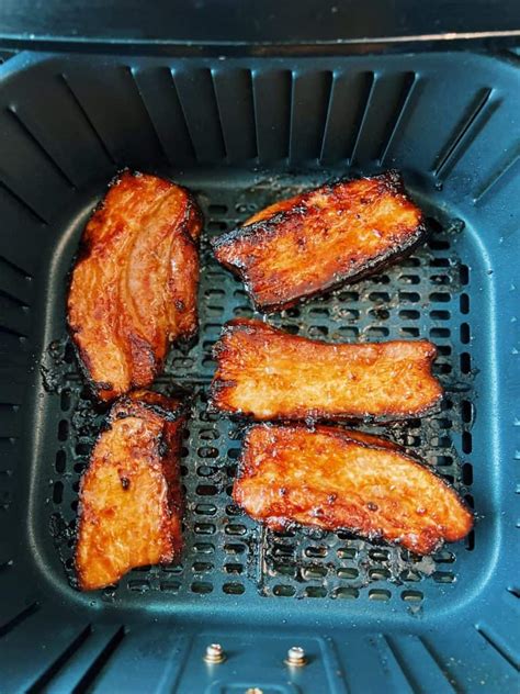 Honey Glazed Pork Belly Air Fryer Tiffy Cooks