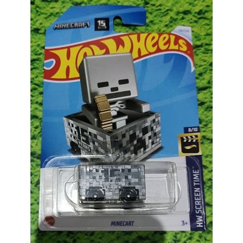 Hot WHEELS MINECART MINECRAFT YEARS Shopee Philippines