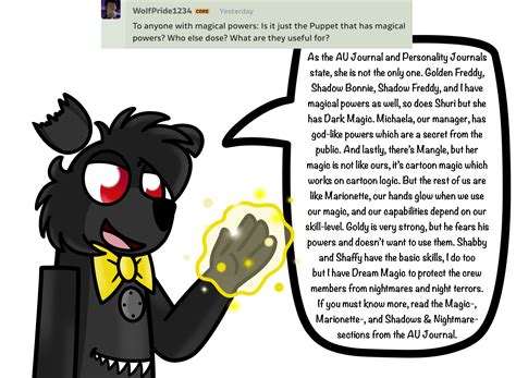 FNAF Ask #727 by FNAFCREW-QA on DeviantArt