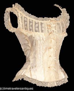 S Antique Lace Gibson Girl Combination Corset Bloomers Antique Clothing Lingerie Artofit