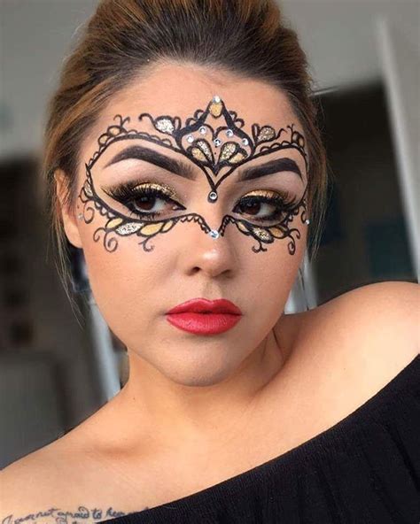 Stunning MASQUERADE MASK By Liveloveluxxe Details Black Gel