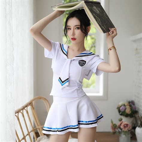 Ready Stock Sexy Lingerie Student Suit Uniform Seduces Cosplay New Cute Work Clothes Shopee