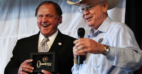 Former Texas A&M football coach Jackie Sherrill in Corpus Christi