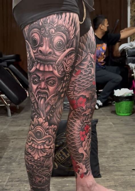 Pin By San On Tattoo Idea S In 2024 Leg Sleeve Tattoo Full Leg