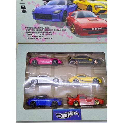 Jual Mto Hotwheels Hot Wheels Multipack Street Of Japan Pack Jdm Box Set Jakarta Selatan