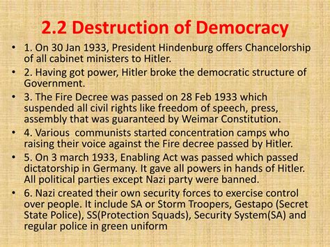 Nazism and rise of hitler | PPTX