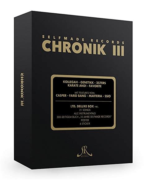 Selfmade Records Chronik 3 Cover Features Release Date Snippet