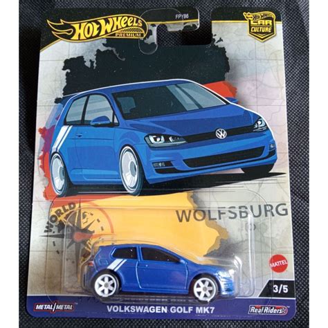 Hot Wheels Car Culture Volkswagen Golf Mk Shopee Malaysia