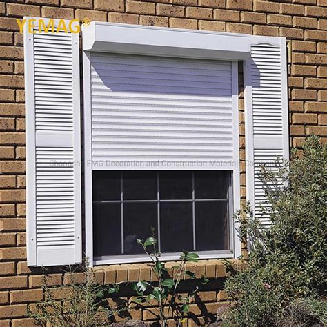wholesale exterior automatic intelligent insulated roller shutter
