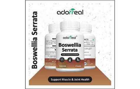 Adorreal Boswellia Serrata Extract Mg Capsules Supports Healthy