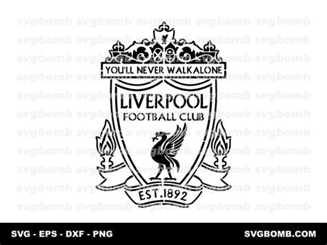 Liverpool Logo Svg Stencil