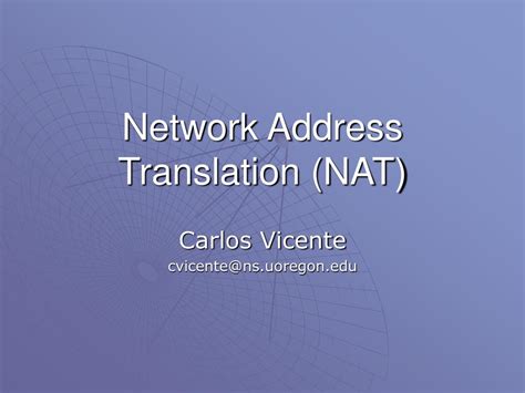 Ppt Network Address Translation Nat Powerpoint Presentation Free