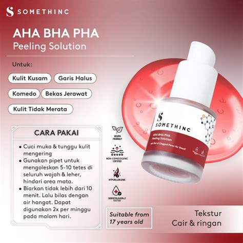 AHA BHA PHA Peeling Solution | SOMETHINC