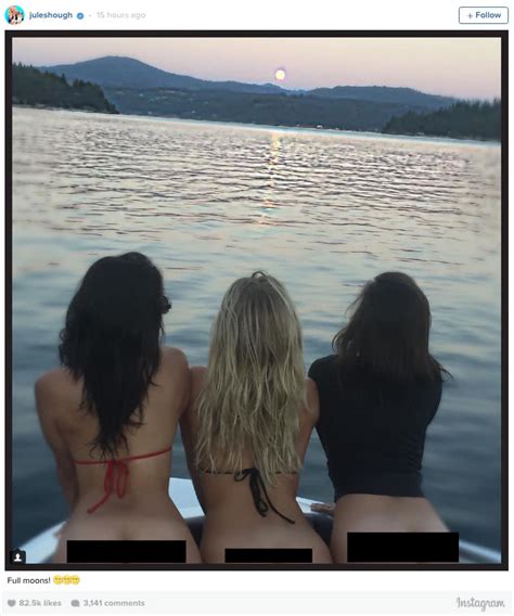 Julianne Hough And Nina Dobrev Ditch Their Bikini Bottoms For Full