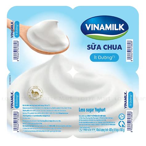 1 Hộp Sữa Chua Vinamilk ít đường Bao Nhiêu Calo Khám Phá Lợi ích Không