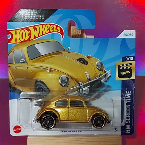 HOT WHEELS BUMBLEBEE GOLD NEU OVP HW Screen Time Modell Nr EUR