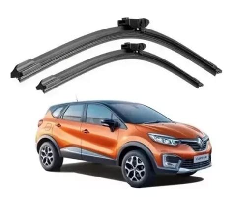 Par Palheta Silicone Parabrisa Renault Captur 17 18 19 À 22