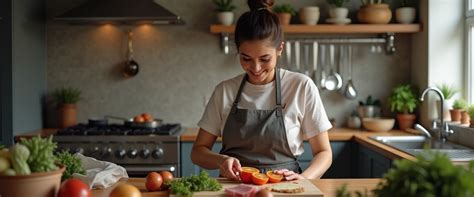 Latina Personal Chef In The Kitchen Stable Diffusion Online