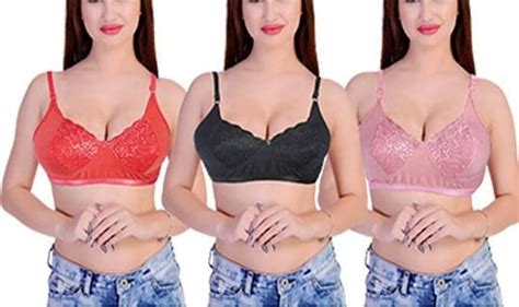Buy Cotton Plus Women Push Up Lace Lingerie Set For Honeymoon Bra Panty Undergarments For Women