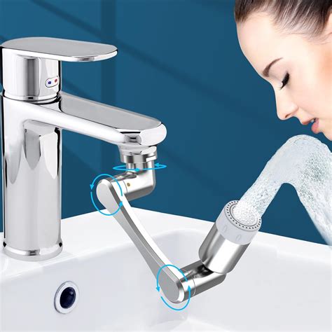 Laliled Faucet Extender Rotating Aerator With Dual Spray Mode