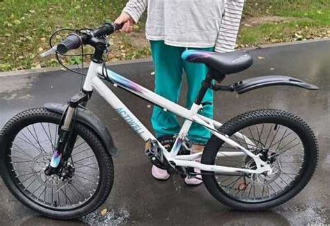 Велосипед actiwell Joy 20"21 бело-сиреневый Москва | Товары для хобби ...
