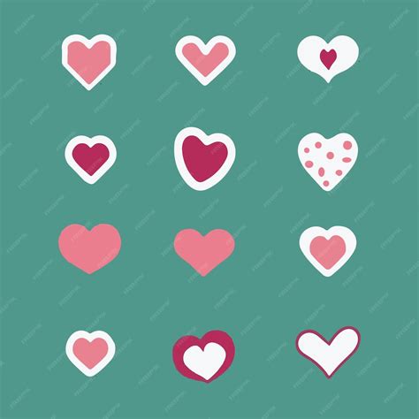 heart illustration vector icon premium ai generated vector