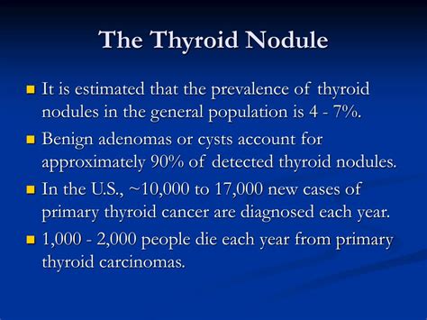 Ppt Evaluation Of Thyroid Nodules Powerpoint Presentation Free