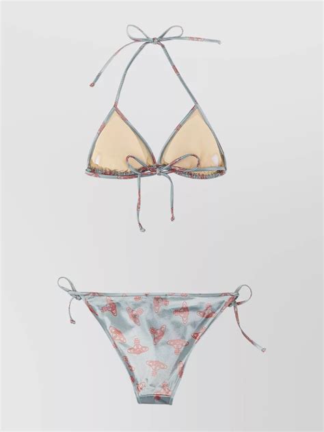 Vivienne Westwood Bikini Triangle Top Adjustable Straps Modesens