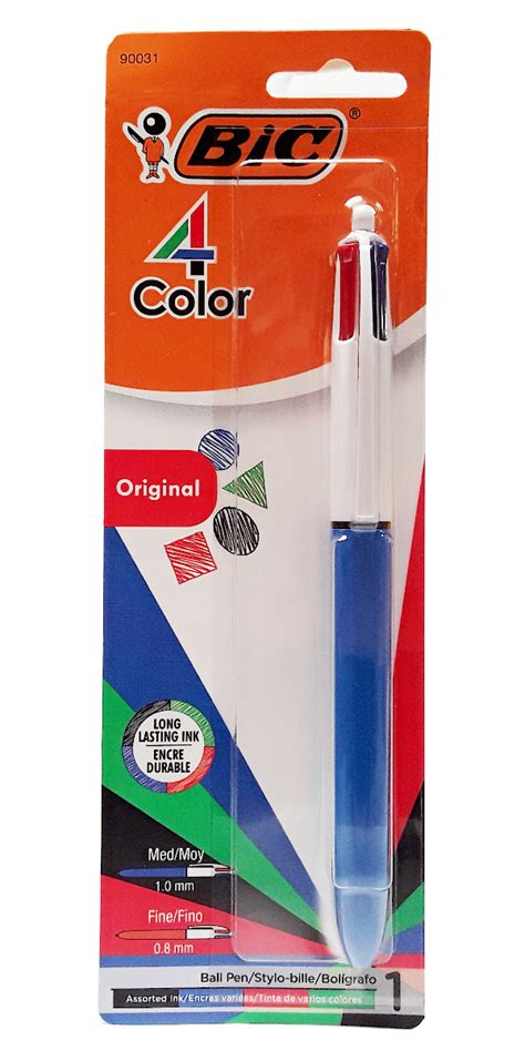 Bic 4 Color Original Ball Pen 10mm