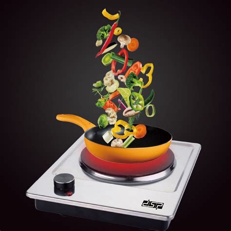 DSP Electric Cast Iron Single Burner Hot Plate