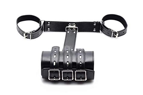 Leather Bondage Armbinder Restraint Arms Behind Back Straitjacket