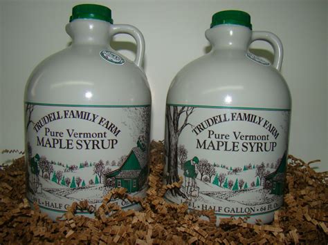 Pure Vermont Maple Syrup 100 Organic 1 Gallon Ships As Two Half