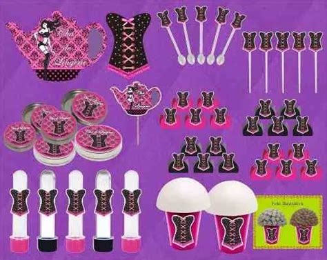 Kit Festa Ch De Lingerie Pink E Preto Pe As Parcelamento Sem Juros