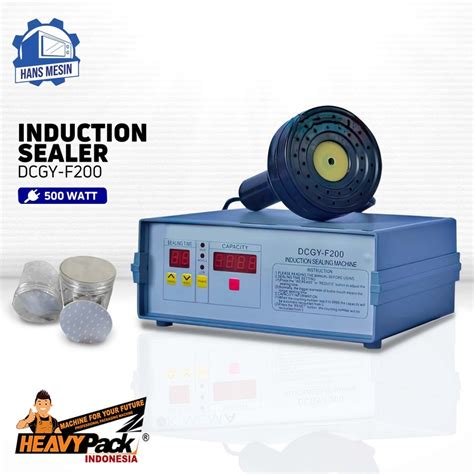 Jual Mesin Segel Induksi HEAVYPACK DCGY F200 Induction Sealer Machine