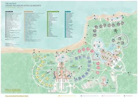 Grand Palladium Princess Resort Map
