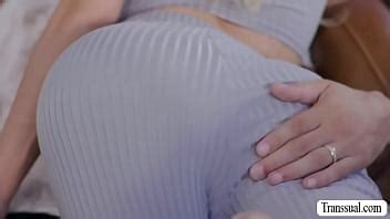 Buxom TS Babe Brittney Kade Seduces Her Stepbrother To Fuck Her Wet Asshole First She Throats