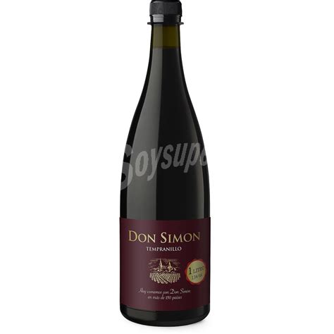 Don Simón Vino Tinto Tempranillo Don Simón 1 L
