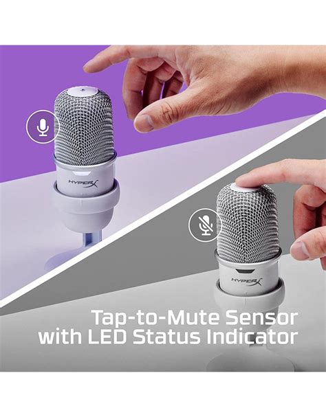 Hyperx Solocast Microphone White Itech Philippines Computer It