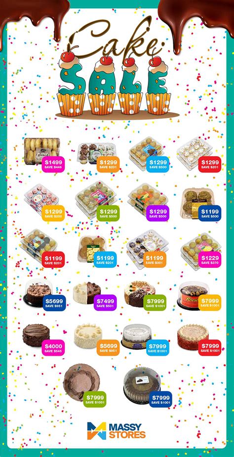 Massy Cake Sale Massy Stores Guyana