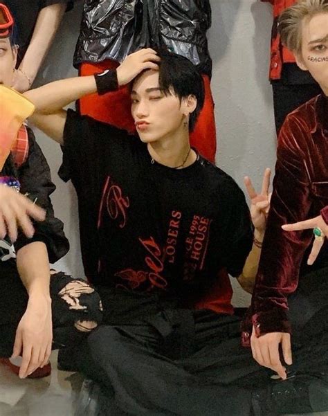 Pin By Nikki Hunter On Ateez Sans Cute Hot Korean Guys Cute Love