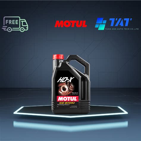 Dầu Nhớt Hộp Số Sàn xe hơi ô tô Motul HD X 80W90 API GL 5 4L Công