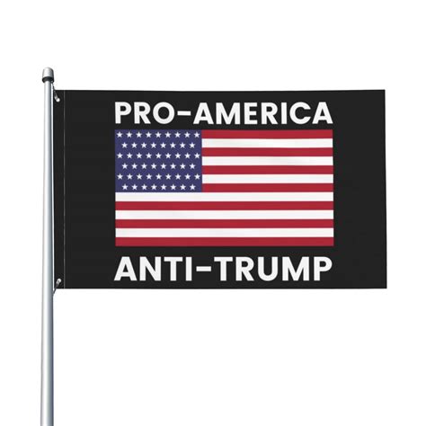 Amazon X Anti Trump Flag Pro America Anti Trump Flag Banner For Outdoor Fuck Trump