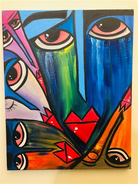 Acrylic on canvas | Painting, Canvas, Art