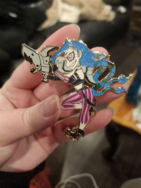 Jinx Arcane 2 League Of Legends Enamel Pin Season 2 Etsy