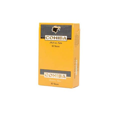 Cohiba Shorts Cuban Cigarillos Native Smokes Mohawk Smoke Cigarette