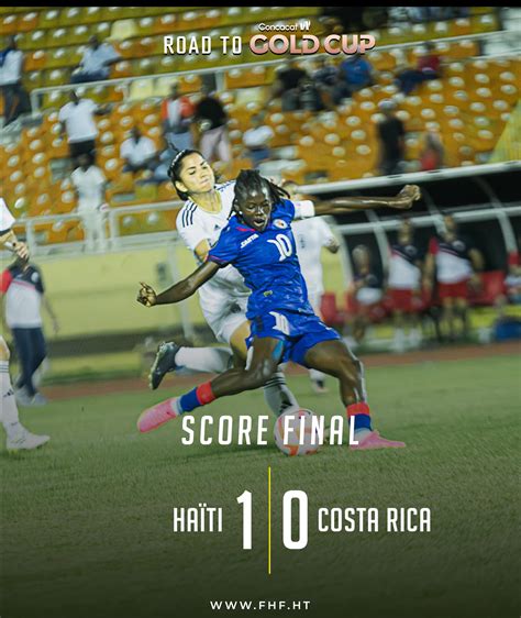 Road To Concacaf W Gold Cup Ha Ti Costa Score Final But De