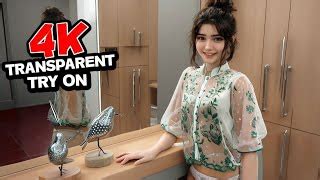 K Micro Bikini Try On Haul Transparent Lingerie Shein Transparent Try On Haul Mp Mp