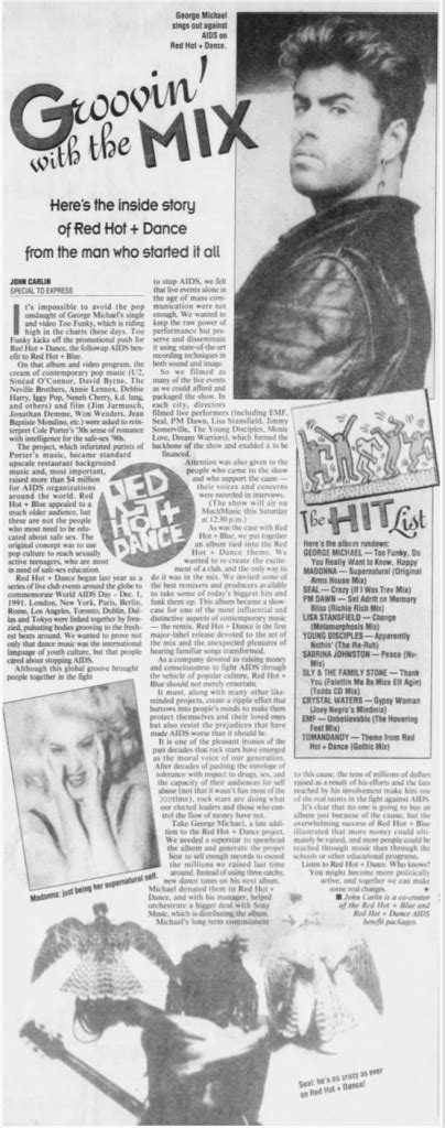 Inside Story Of Red Hot Dance George Michael Forever