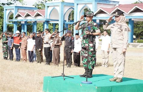 Danrem 012 TU Dan Pj Bupati Nagan Raya Buka Latgulbencal Terintegrasi